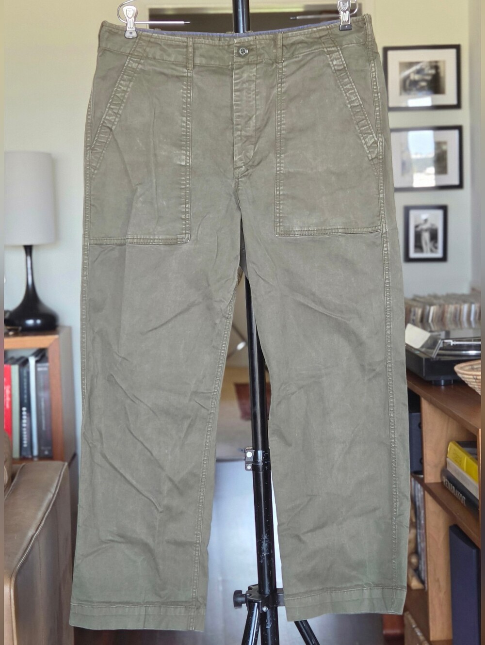 Alex Mill Men's Field Pants - Military Green NWOT